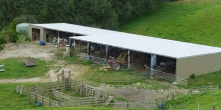 9 Bay Implement Shed